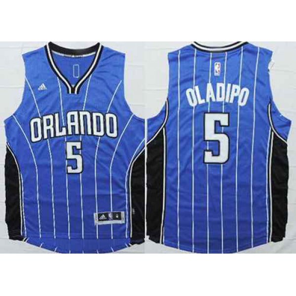 Orlando Magic #5 Victor Oladipo Revolution 30 Swingman 2014 New Blue Jersey