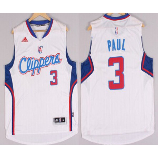 Los Angeles Clippers #3 Chris Paul Revolution 30 Swingman 2014 New White Jersey