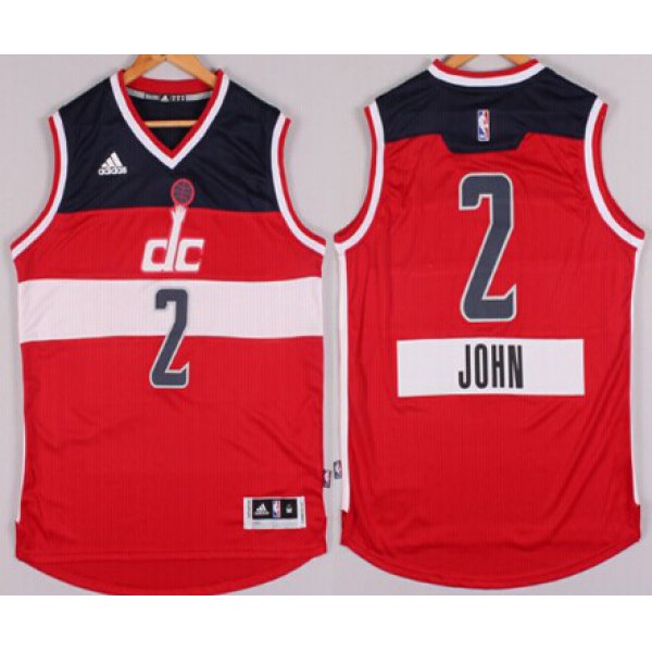 Washington Wizards #2 John Wall Revolution 30 Swingman 2014 Christmas Day Red Jersey