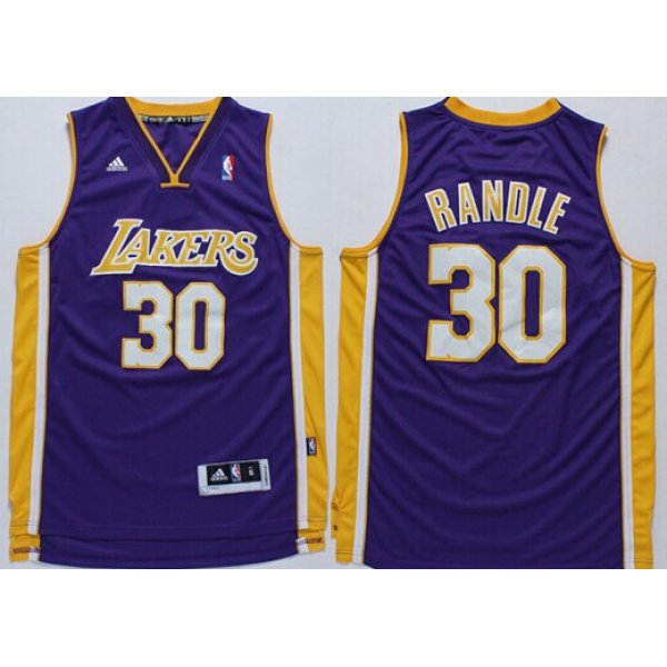 Los Angeles Lakers #30 Julius Randle Revolution 30 Swingman Purple Jersey