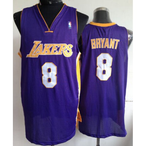 Los Angeles Lakers #8 Kobe Bryant Purple Swingman Jersey