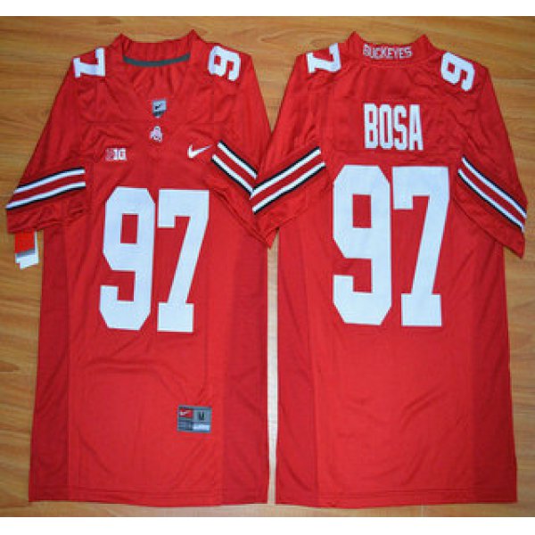 Ohio State Buckeyes #97 Joey Bosa Red 2015 College Football Nike Limited Jersey