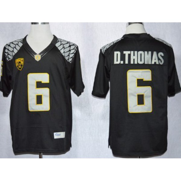 Oregon Ducks #6 DeAnthony Thomas 2013 Black Limited Jersey