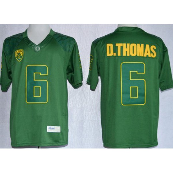 Oregon Ducks #6 DeAnthony Thomas 2013 Dark Green Limited Jersey