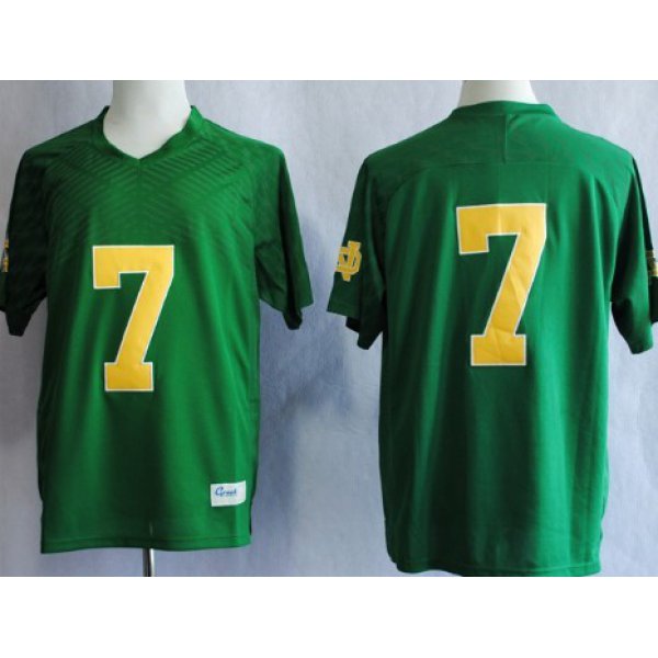 Notre Dame Fighting Irish #7 Stephon Tuitt 2013 Green Jersey