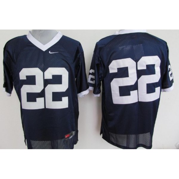 Penn State Nittany Lions #22 Navy Blue Jersey
