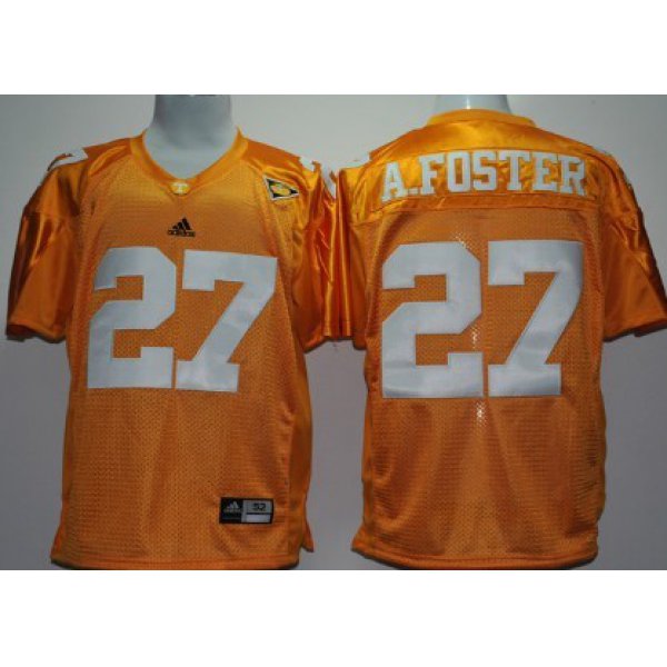 Tennessee Volunteers #27 Arian Foster Orange Jersey
