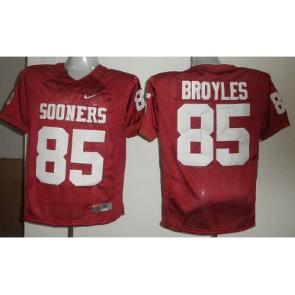Oklahoma Sooners #85 Ryan Broyles Red Jersey