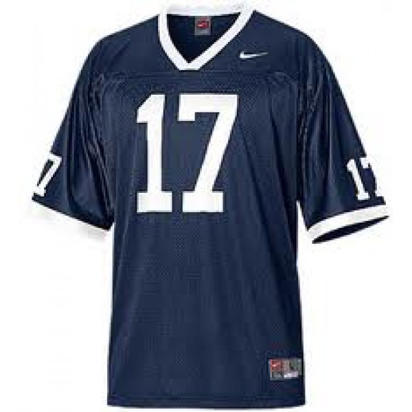 Penn State Nittany Lions #17 Navy Blue Jersey