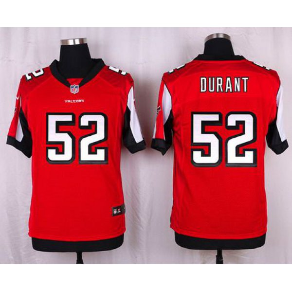 Men's Atlanta Falcons #52 Justin Durant Red Team Color NFL Nike Elite Jersey