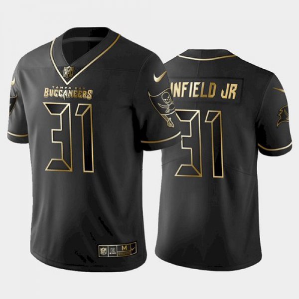 Men's Tampa Bay Buccaneers #31 Antoine Winfield Jr. Golden Edition Vapor Limited Jersey