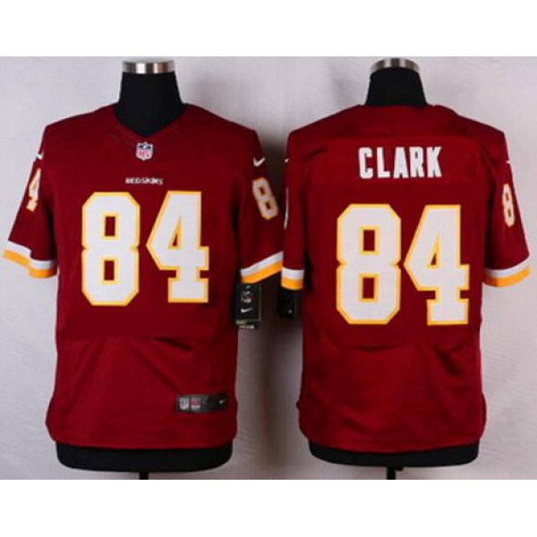 Men's Washington Redskins #84 Gary Clark Burgundy Red Retired Player NFL Nike Elite Jersey
