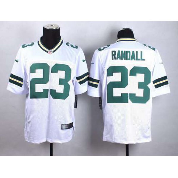 Nike Green Bay Packers #23 Damarious Randall  White Elite Jersey