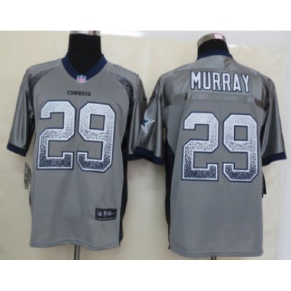 Nike Dallas Cowboys #29 DeMarco Murray Drift Fashion Gray Elite Jersey