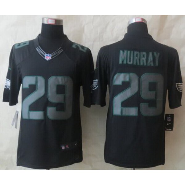 Nike Philadelphia Eagles #29 DeMarco Murray Black Impact Limited Jersey