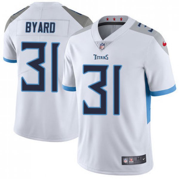 Nike Tennessee Titans #31 Kevin Byard White Men's Stitched NFL Vapor Untouchable Limited Jersey