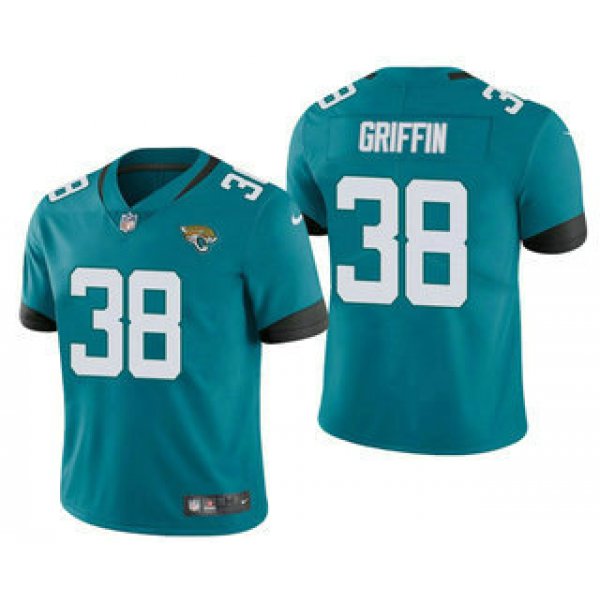 Men's Jacksonville Jaguars #38 Shaquill Griffin Blue 2021 Vapor Untouchable Stitched NFL Nike Limited Jersey