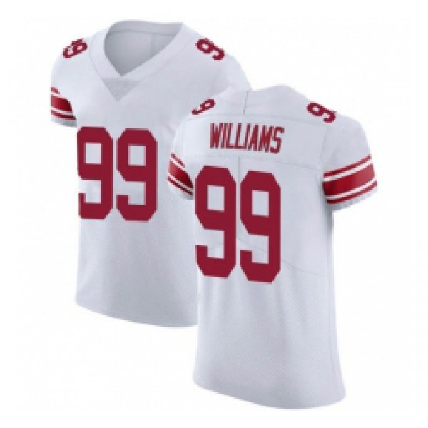 Nike Giants #99 Leonard Williams White Men's Stitched NFL New Elite Jersey