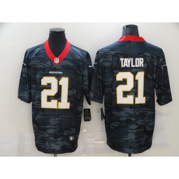 Men's Washington Redskins #21 Sean Taylor 2020 Camo Limited Stitched Nike NFL Jersey