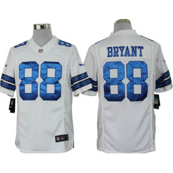 Nike Dallas Cowboys #88 Dez Bryant White Limited Jersey