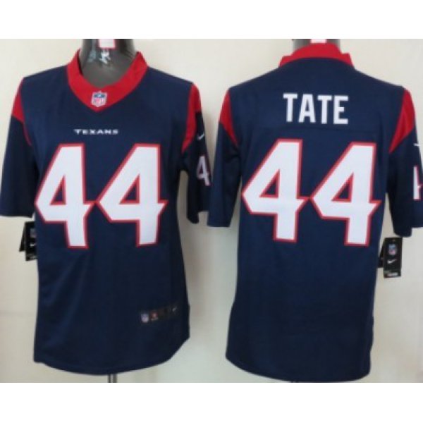 Nike Houston Texans #44 Ben Tate Blue Limited Jersey