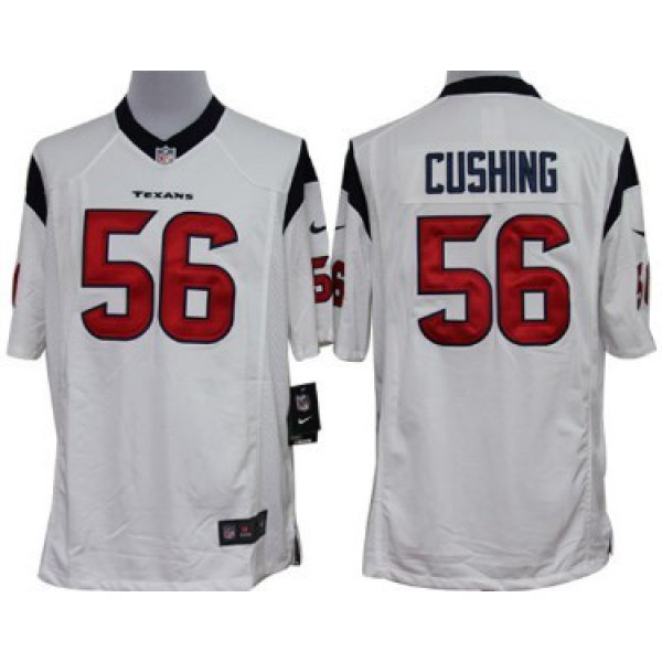 Nike Houston Texans #56 Brian Cushing White Limited Jersey