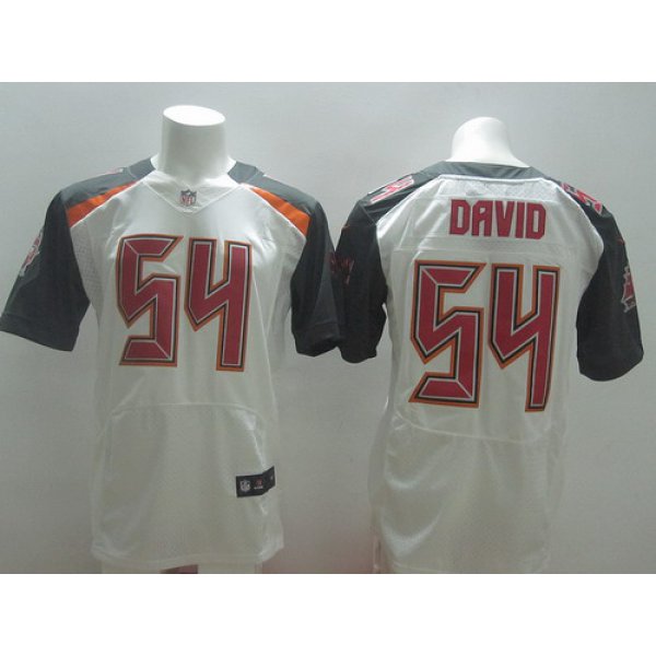 Nike Tampa Bay Buccaneers #54 Lavonte David 2014 White Elite Jersey