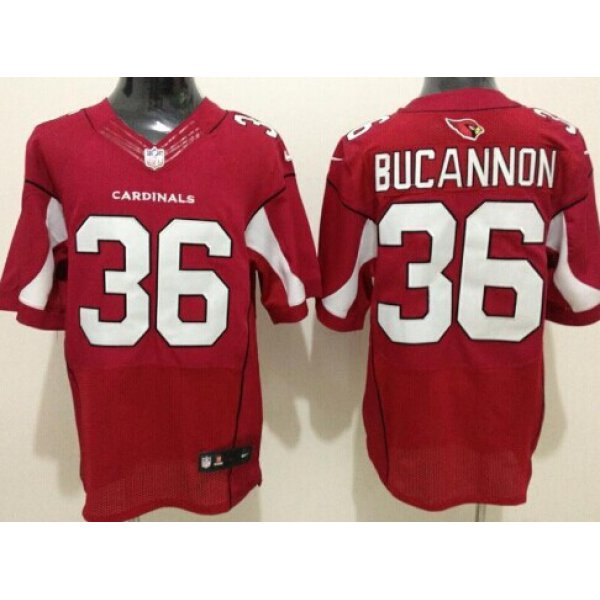 Nike Arizona Cardinals #36 Deone Bucannon Red Elite Jersey