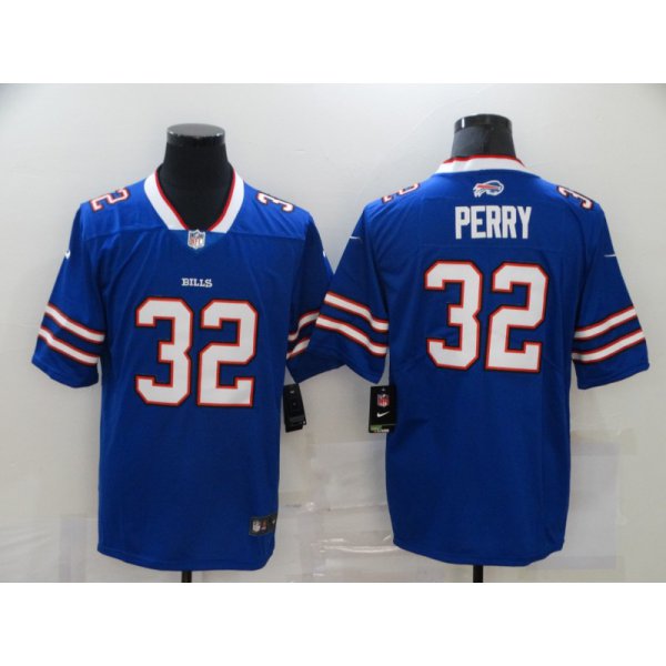 Men's Buffalo Bills #32 Senorise Perry Royal Blue 2020 Vapor Untouchable Stitched NFL Nike Limited Jersey