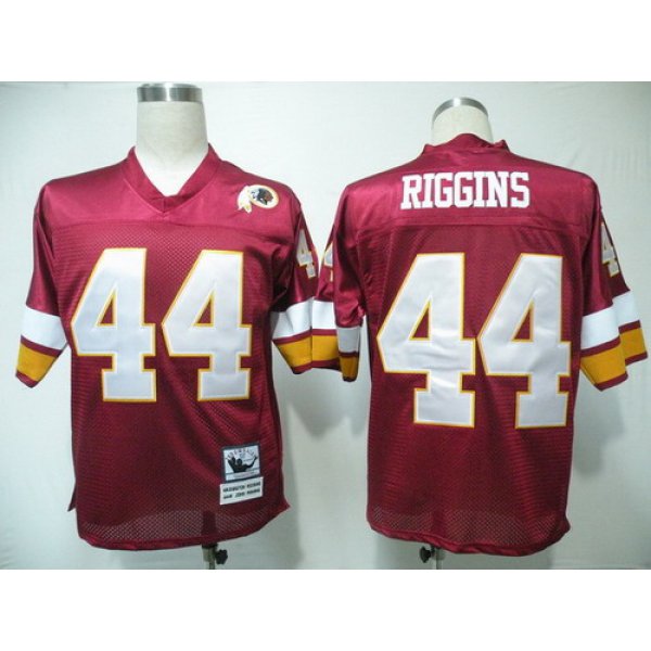 Washington Redskins #44 John Riggins Red Throwback Jersey