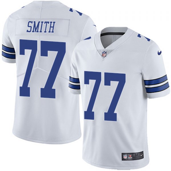 Nike Dallas Cowboys #77 Tyron Smith White Men's Stitched NFL Vapor Untouchable Limited Jersey