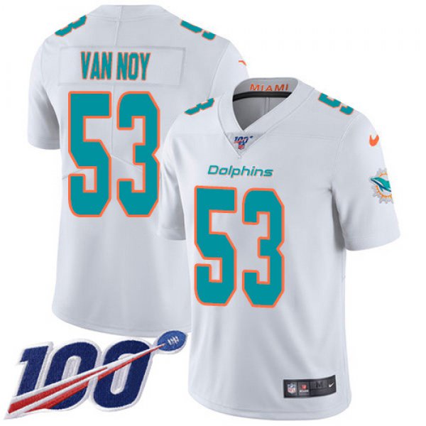 Men's Miami Dolphins #53 Kyle Van Noy Camo Stitched Limited Rush Realtree Jersey