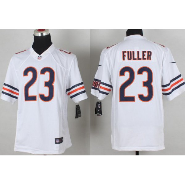 Nike Chicago Bears #23 Kyle Fuller White Limited Jersey