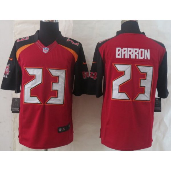 Nike Tampa Bay Buccaneers #23 Mark Barron 2014 Red Limited Jersey