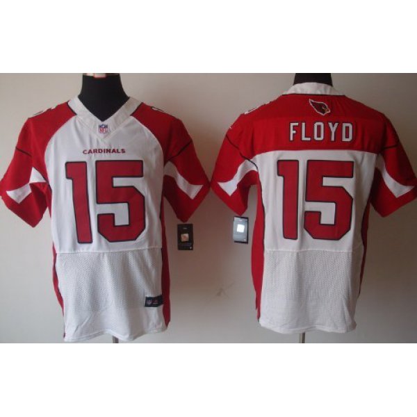 Nike Arizona Cardinals #15 Michael Floyd White Elite Jersey