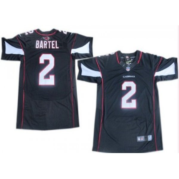 Nike Arizona Cardinals #2 Richard Bartel Black Elite Jersey