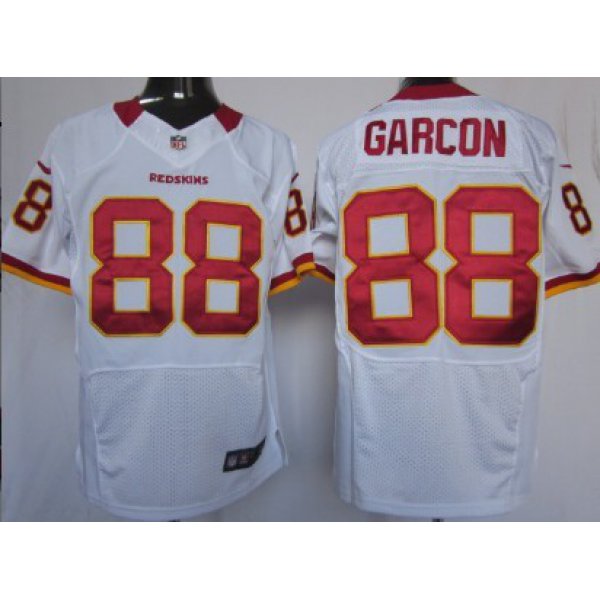 Nike Washington Redskins #88 Pierre Garcon White Elite Jersey