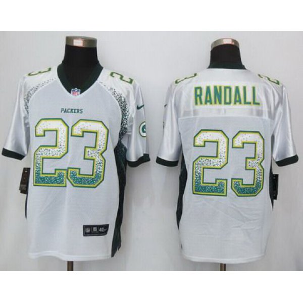 Men's Green Bay Packers #23 Damarious Randall White Drift Fashion NFL Nike Jersey