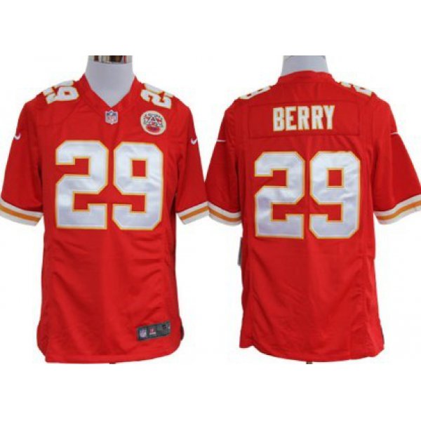 Nike Kansas City Chiefs #29 Eric Berry Red Game Jersey