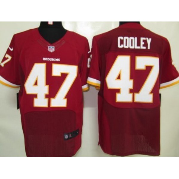 Nike Washington Redskins #47 Chris Cooley Red Elite Jersey