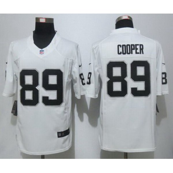 Oakland Raiders #89 Amari Cooper White Team Color NFL Nike Game Jersey