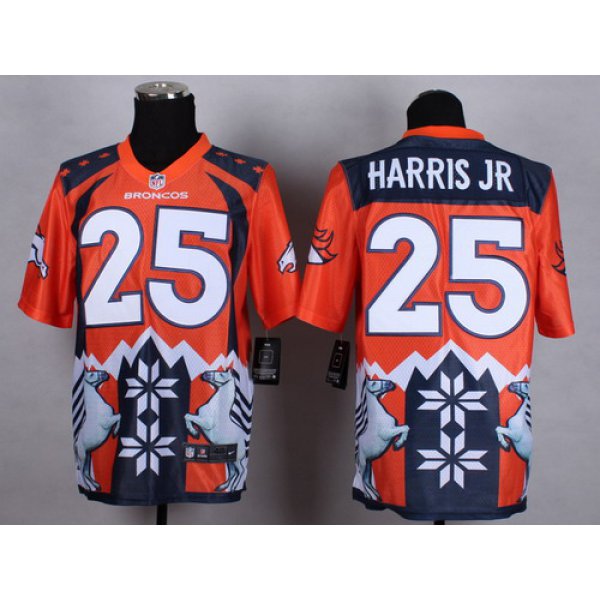 Nike Denver Broncos #25 Chris Harris Jr 2015 Noble Fashion Elite Jersey