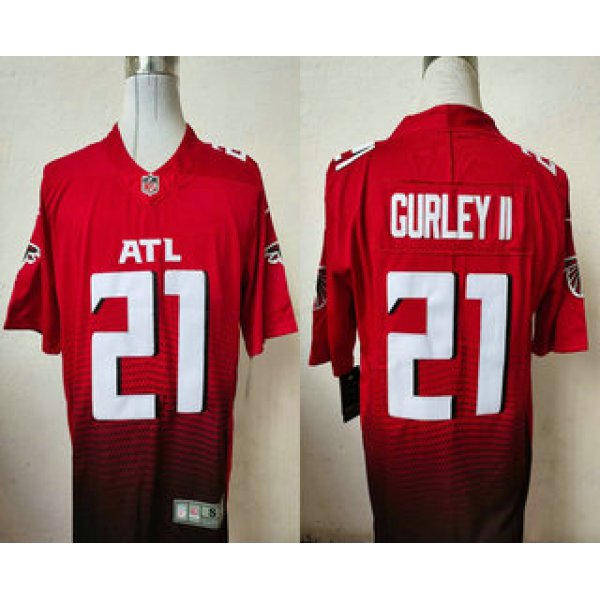 Men's Atlanta Falcons #21 Todd Gurley II Red 2020 NEW Vapor Untouchable Stitched NFL Nike Limited Jersey