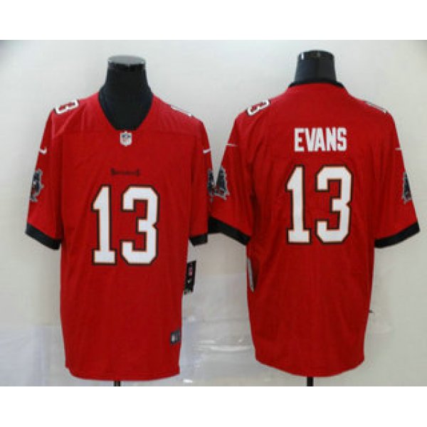Men's Tampa Bay Buccaneers #13 Mike Evans Red 2020 NEW Vapor Untouchable Stitched NFL Nike Limited Jerseys