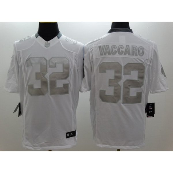 Nike New Orleans Saints #32 Kenny Vaccaro Platinum White Limited Jersey