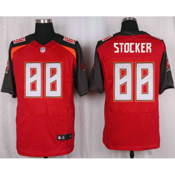 Men's Tampa Bay Buccaneers #88 Luke Stocker Red Team Color NFL Nike Elite Jersey