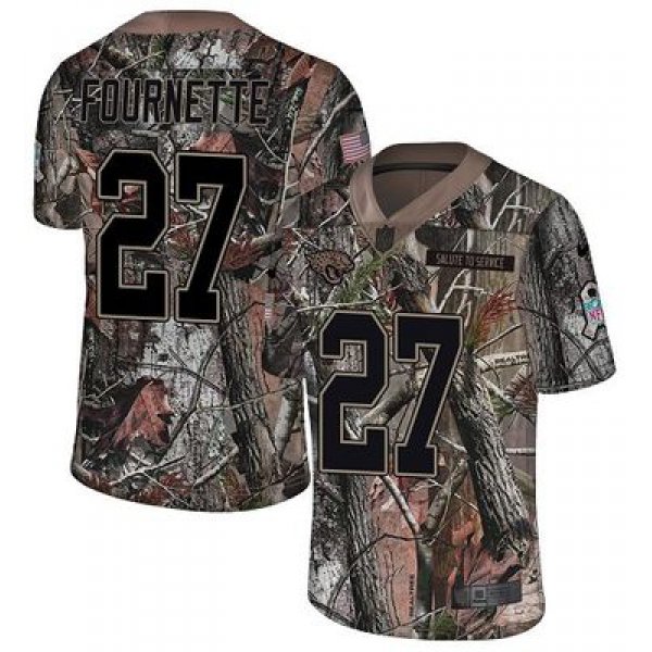 Nike Jaguars #27 Leonard Fournette Camo Men's Stitched NFL Limited Rush Realtree Jersey