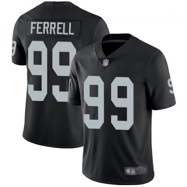 Raiders #96 Clelin Ferrell Black Team Color Men's Stitched Football Vapor Untouchable Limited Jersey