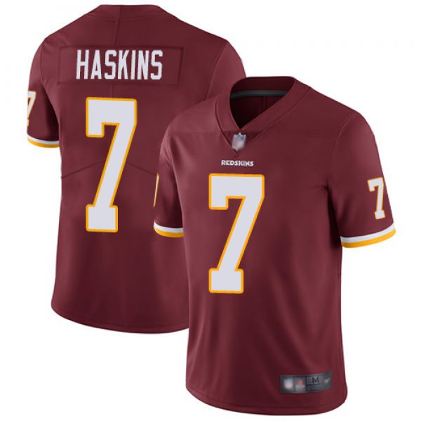 Redskins #7 Dwayne Haskins Burgundy Red Team Color Men's Stitched Football Vapor Untouchable Limited Jersey