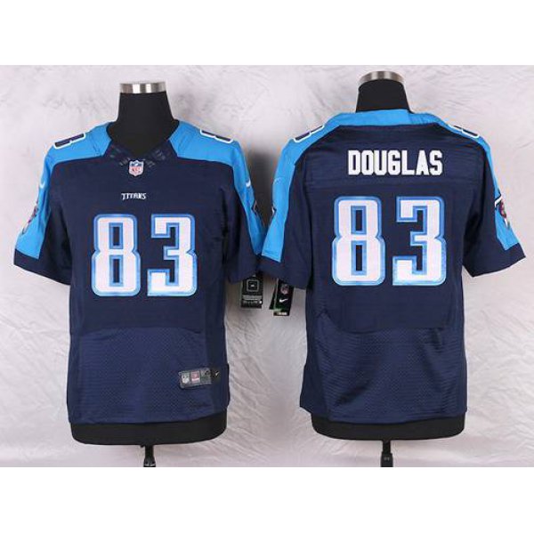 Men's Tennessee Titans #83 Harry Douglas Navy Blue Alternate NFL Nike Elite Jersey